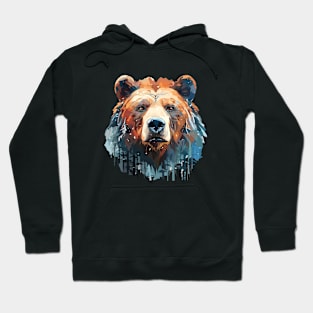 Grizzly Bear Animal World Wildlife Beauty Discovery Hoodie